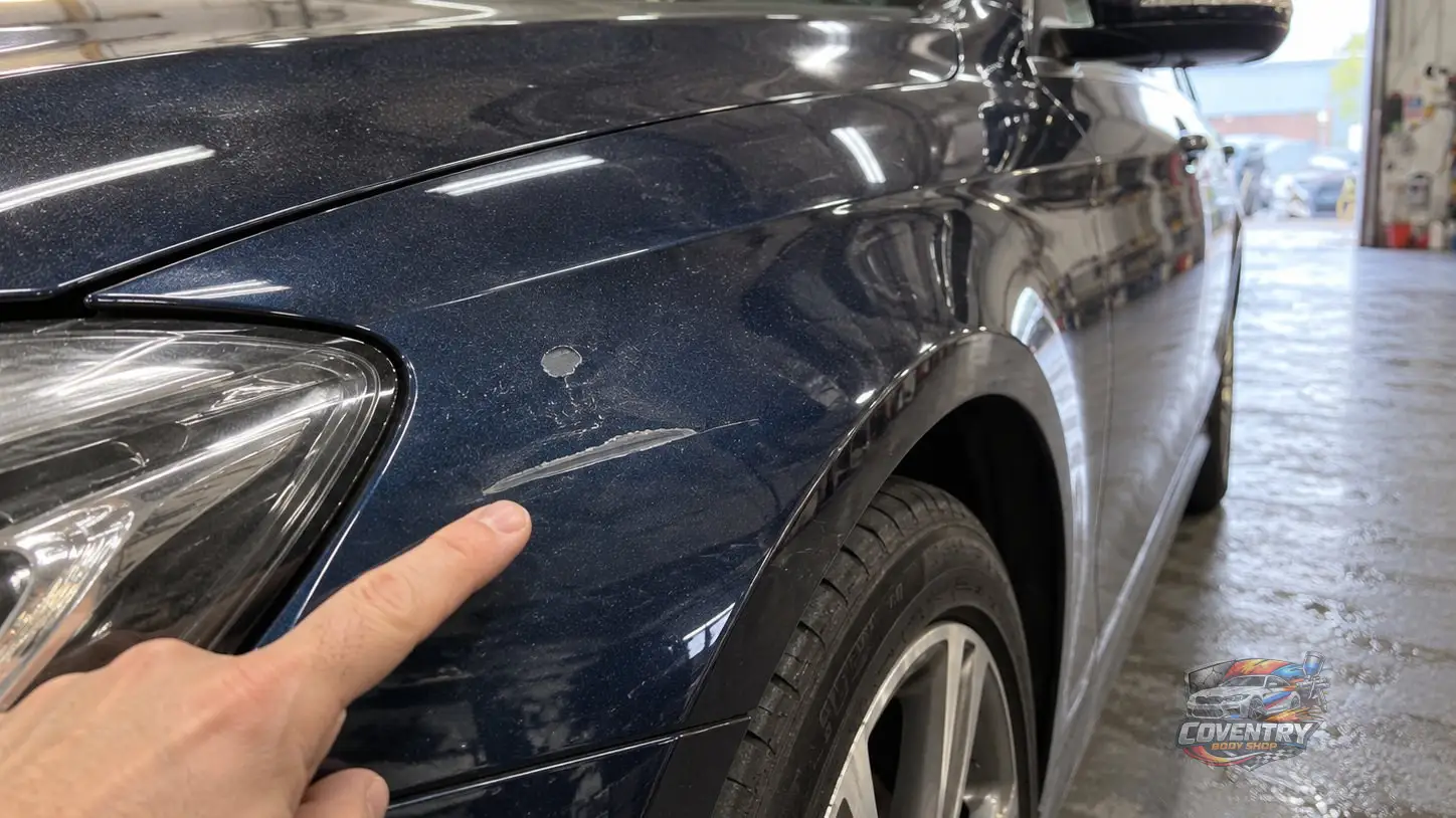 How to Repair Stone Chips on Car Paint