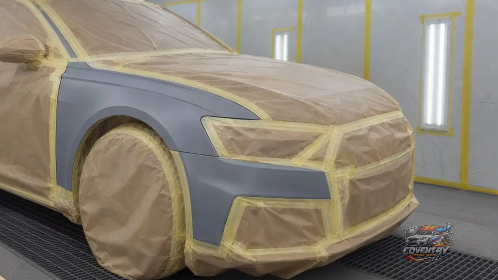 How long will a body shop need my car for paintwork?