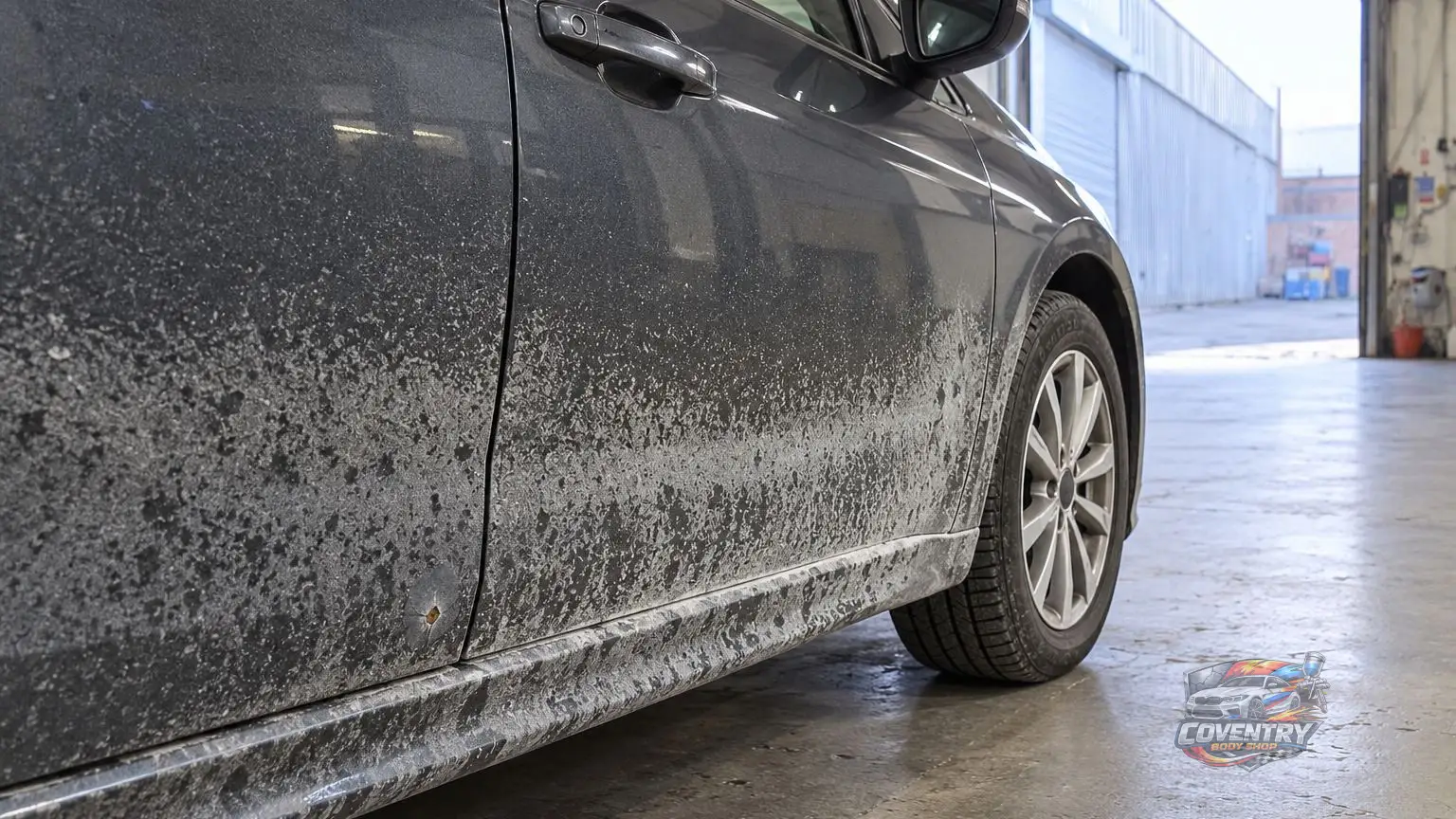 How Road Salt Damages Car Paint