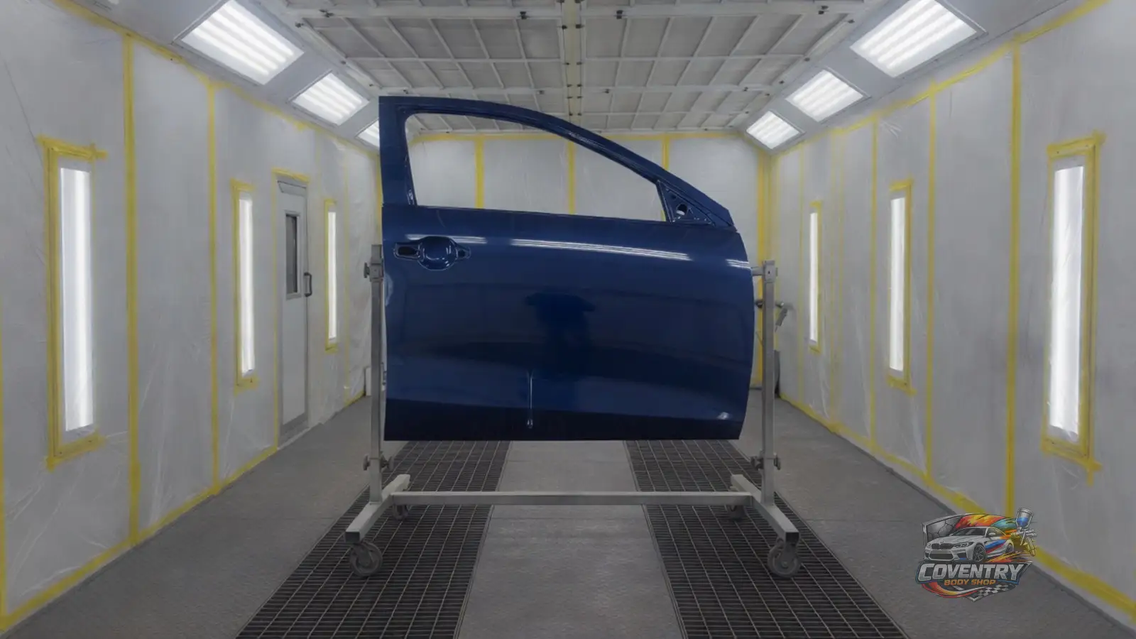 How can you fix a paint run or drip on a car?